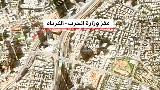 ​استهداف مقر وزارة الدفاع الإسرائيلية وثكنة استخباراتية في تل أبيب
